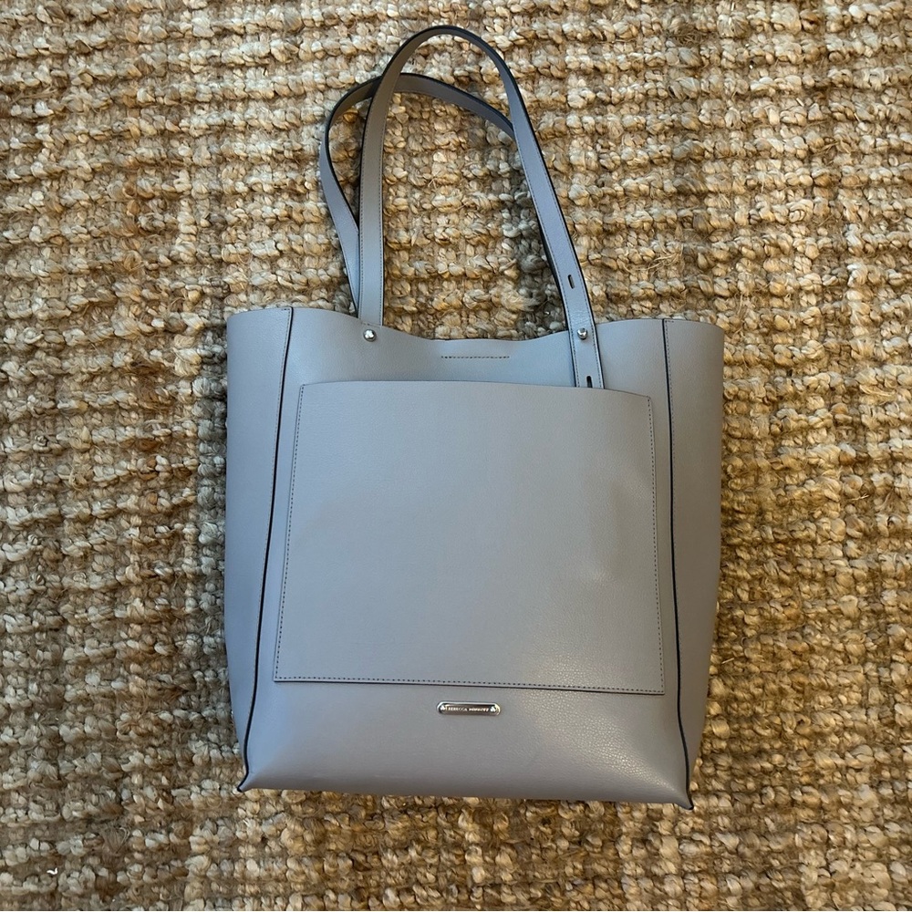 Rebecca Minkoff Slate Gray/Taupe Tote Bag